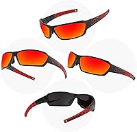 Vista 6 de Polarized Fishing Sunglasses for Men Women, Adjustable Nose Pad, UV400, EMS TR90, ideal for Driving Running Golfing Cycling