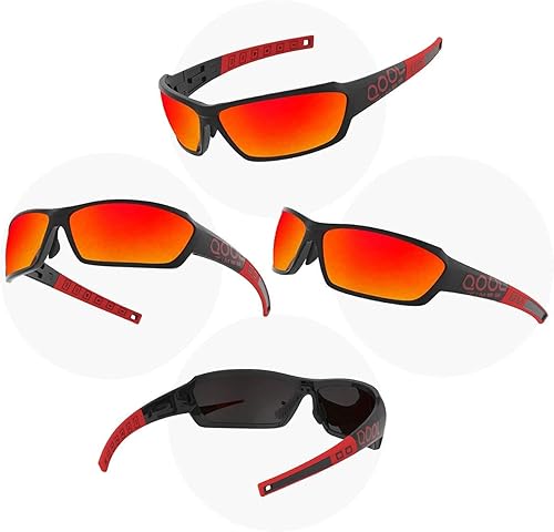 Miniatura 6 de Polarized Fishing Sunglasses for Men Women, Adjustable Nose Pad, UV400, EMS TR90, ideal for Driving Running Golfing Cycling