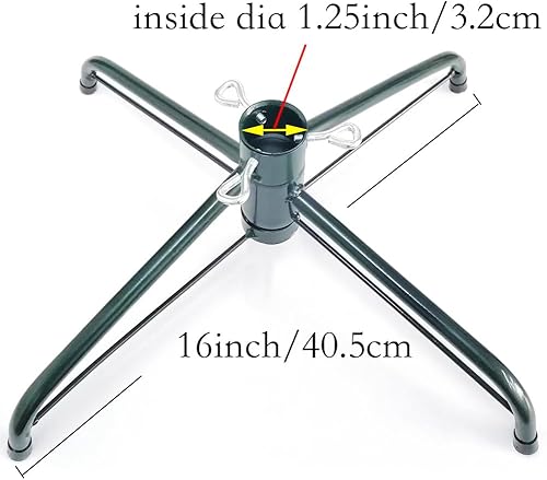 Miniatura 2 de EasyBravo Soporte para árbol de Navidad para árboles de 4 a 6 pies, soporte para árbol de Navidad artificial
