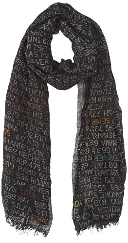 [ファリエロ サルティ] ストールForever I16-2150-Forever 44720 Logo print Grey F