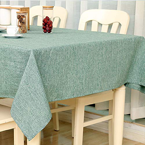 Nappe lin coton rectangulaire et carré grand tour pour table basse maison