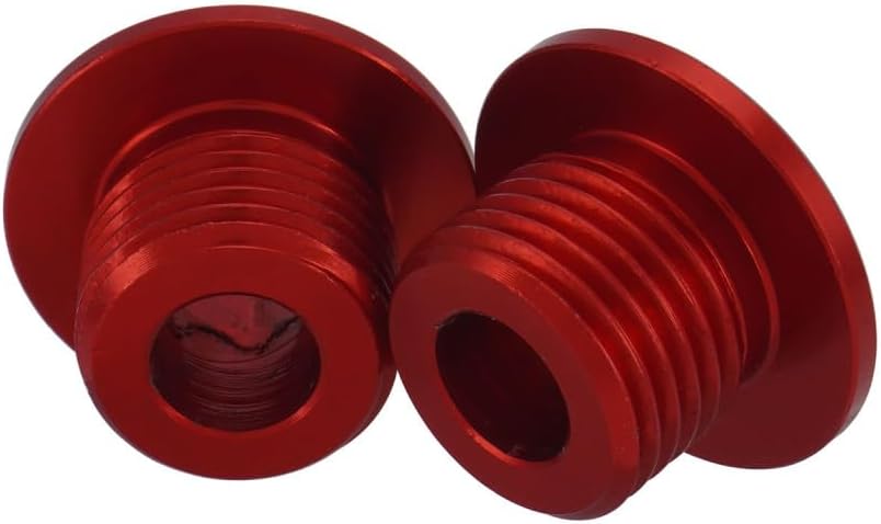 Front Fork Axle Nut for Surron,M16x1.5 Front Wheel Axle Nuts Screws for Dirt Bike Sur Ron Light Bee S/Light Bee X/Talaria Sting L1E/X160/X260- Red