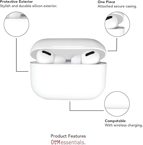 Miniatura 7 de Kent State University - Funda para Airpod de 3 generación (TPU), color blanco esmerilado iridiscente, clásico