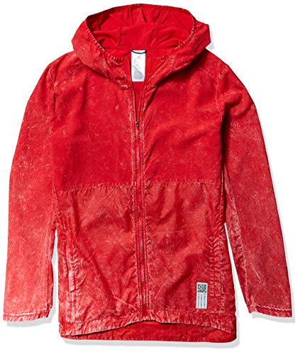 Adidas Men's Own The Run Hooded Wind Jacket, Scarlet, Small #TOP7