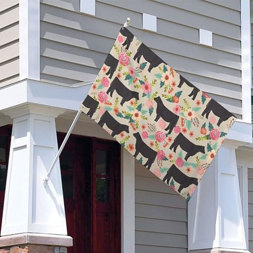 Drapeau de bovins en polyester durable avec œillets solides - 5