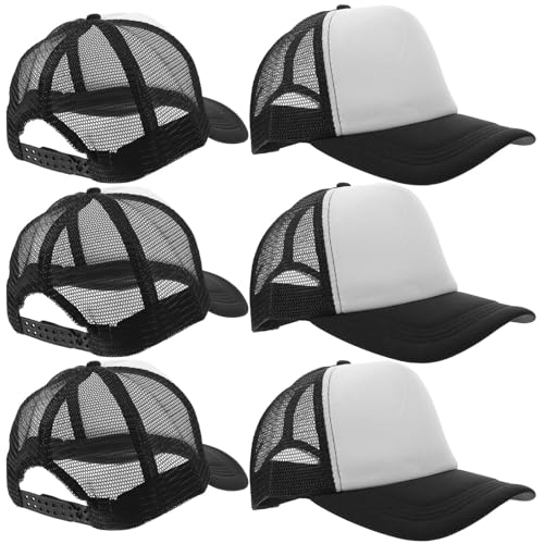 Casquettes de baseball en maille respirante contre la chaleur lot de 10 ajustables