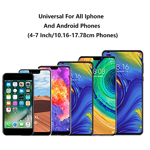 Baceyong Multifunktions-Autotelefonhalter, Auto-Armaturenbrett-Navigationshalter, 360 Grad drehbare Windschutzscheibe, Rückspiegel, Sonnenblende