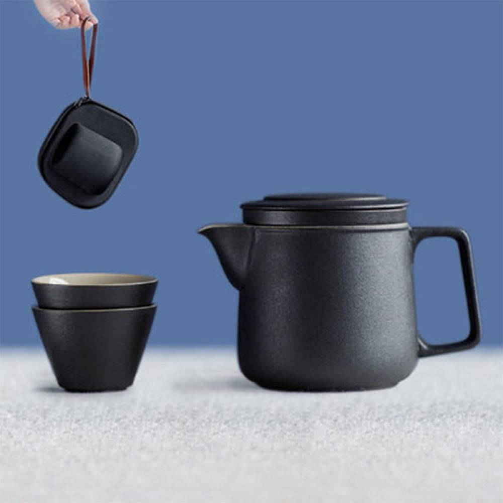 Tetera Juego De Té Teapot Tetera De Té Tea Kettle Tetera Filtro De Cerámica Tetera Tetera Tea Set Portátil Taza Rápida Oficina Taza Fluir Taza Pequeño Té Juego De Té