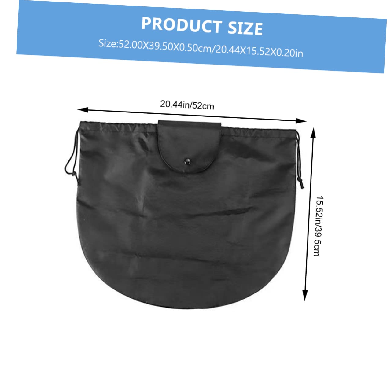 Ciieeo Protective Container Motorcycle Cover Bag Portable Drawstring Pouch Durable for Cycling