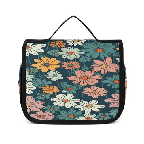 Trousse de toilette voyage suspendre pour homme femme organiseur polyester jaune