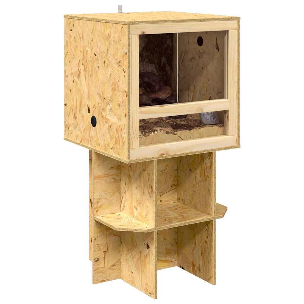 Genérico Terrario Marrón 50 x 50 x 100 cm OSB,Producto para Mascotas y Animales,Productos para Mascotas,Productos para Reptiles y Anfibios,Terrarios para Reptiles y Anfibios,Marrón,20 kg,3397887