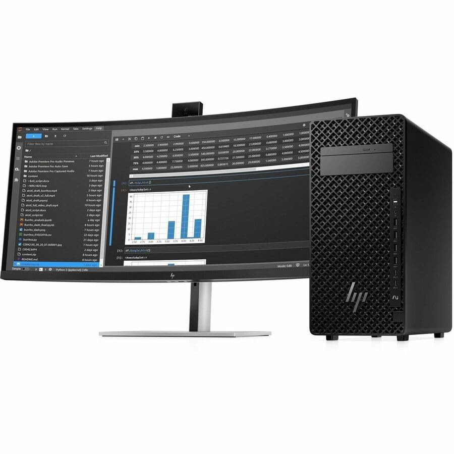 Image of HP Z2 Tower G1i Workstation - 1 x Intel Core Ultra 7 265-32 GB - 1 TB SSD - Tower - Black