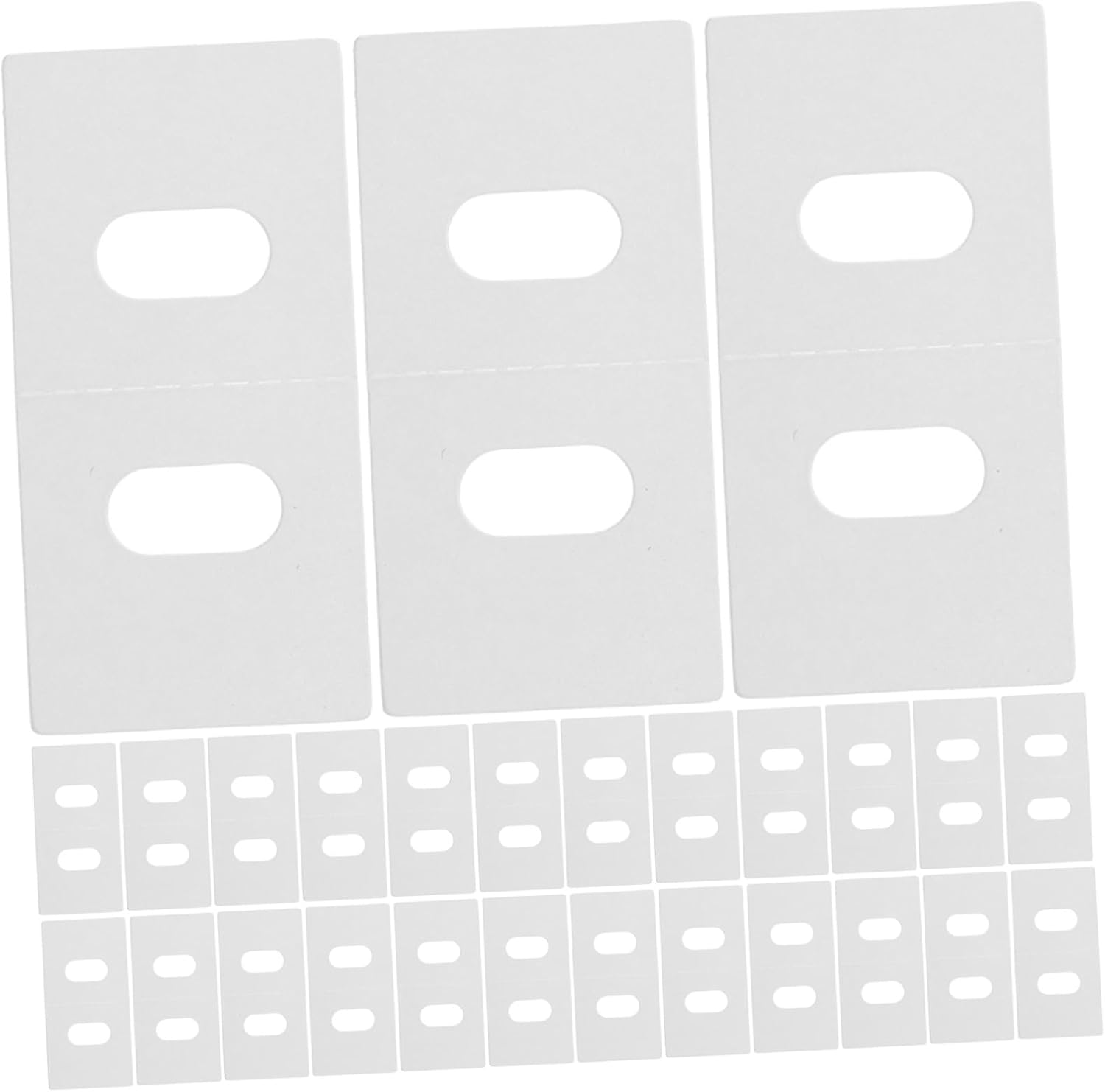 ARTIBETTER 40pcs Vertical Blind Fixer Tabs PET Repair Accessory for Slats