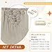 Full Shine Clip in Hair Extensions Real Human Hair Blonde Seamless Hair Extensions Clip in Ice Blonde Invisible Hair Extensions for Short Natural Straight Hair 12 Inch 8 PCS 95 G