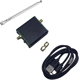 100k-6GHz Amplifier FullBand Low Noise Antenna Amplification with Battery HighPerformance for Home Office 1 Set Amplifier 100K-6Ghz FullBand Low Noise Antenna with Battery