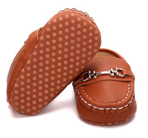 Infant Baby Girls Boys PU Leather Sneakers Soft Sole Toddler Newborn Loafers First Walkers Skate Shoe - Image 5
