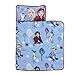 Everything Kids Disney Frozen II Traveling North Lavender, Light Blue and Plum Toddler Nap Mat