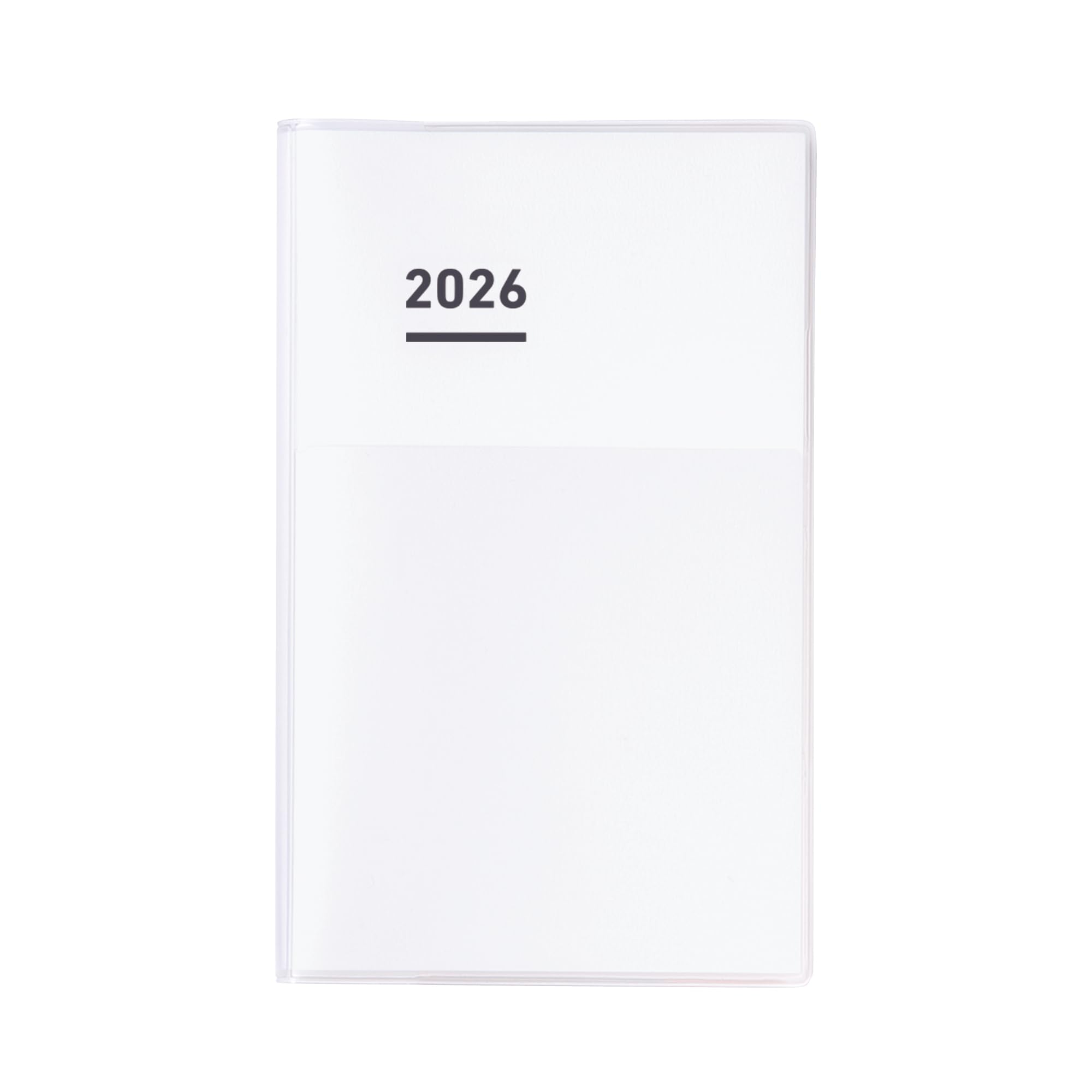Kokuyo Jibun Notebook Diary, 2026, Monthly and Weekly, A5 Slim, White, Ni-JCD1W-26, Starts November 2025 : Office Products