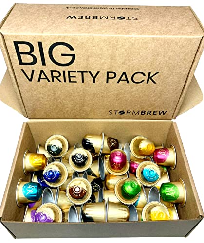 L’OR Nespresso Compatible Variety Pack Starter Set (50 drinks – 10 flavours)