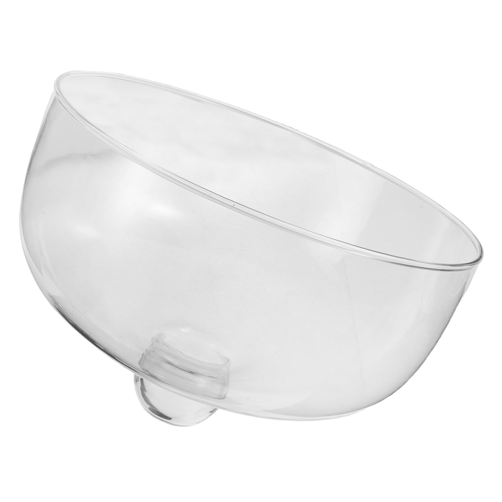 SHOWERORO Cubierta de Vidrio para Microondas de 24 Cm Tapa Antisalpicaduras y Alta Resistencia al Calor para Cocina y Preparación de Comidas