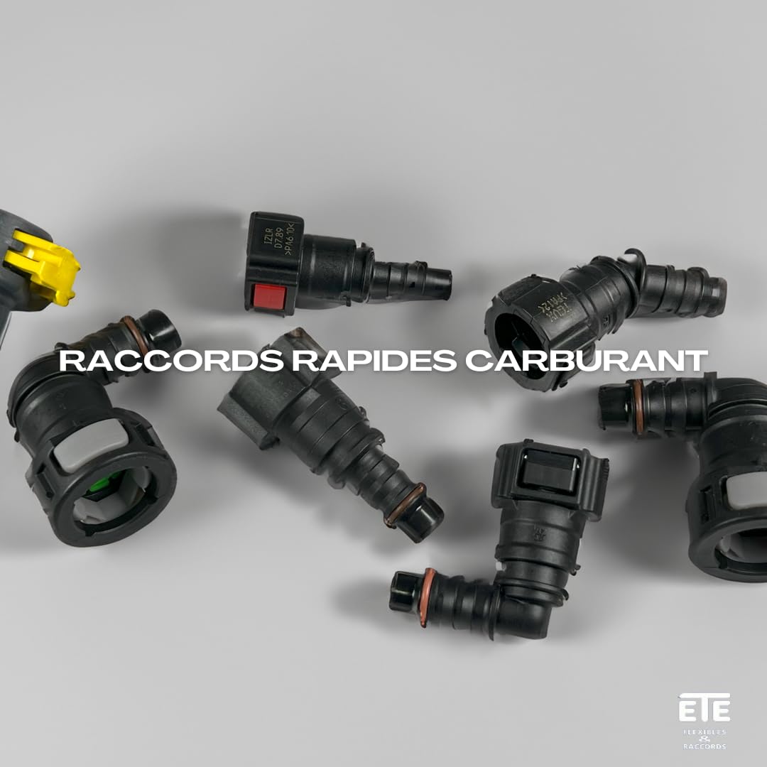 Raccord femelle CF 08-9.89 90° Carburant - 90° - 9.89 mm - DN 08 - ETE Flexibles & Raccords