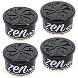 Juego de 4 ambientadores; libera de forma consistente una fragancia agradable; cereza o frescor negro