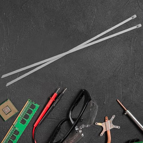 Bridas metálicas de acero inoxidable WOONEKY para cables y tuberías de techos 5