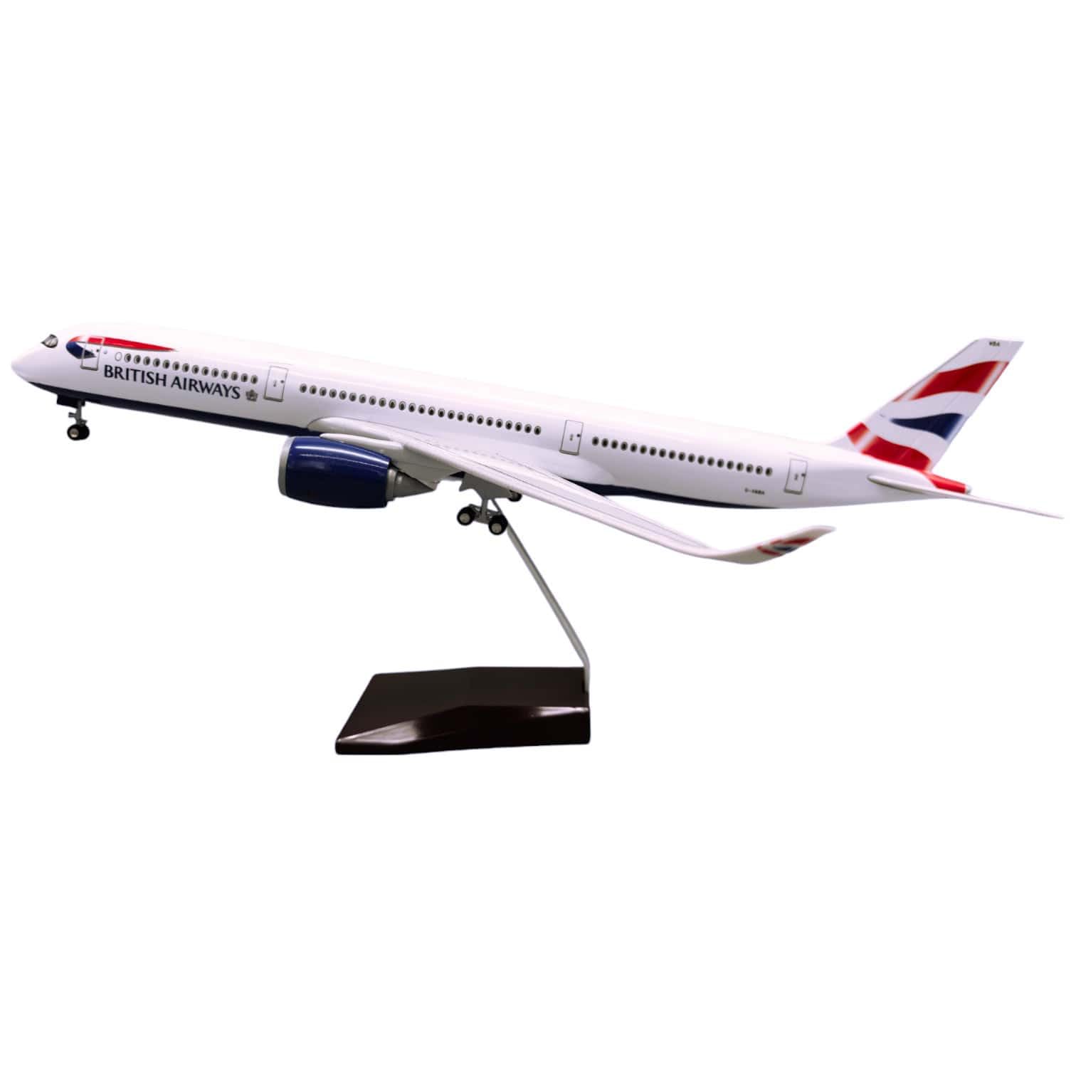 AirModels British Airways Airbus A350 1/142 Scale Resin Model Airplane Toy Collectable Gift