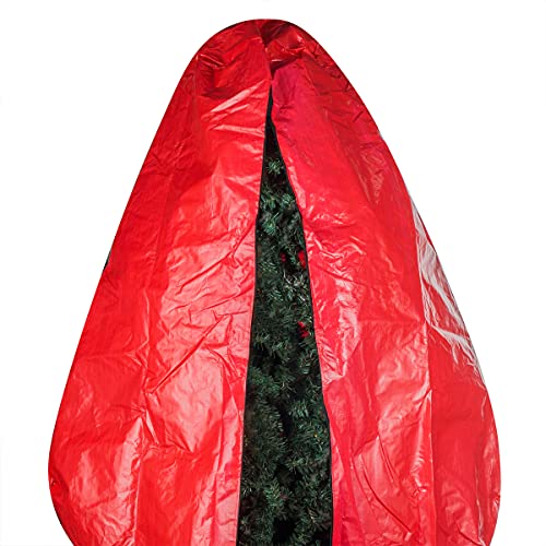 Elf Stor Premium Christmas Tree Cover Holiday Red Xl Size For For 9 Ft Tree #TOP2