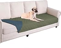 Vista 24 de Ameritex Funda impermeable para cama de perro, manta reversible para mascotas, para muebles, cama, sofá, sillón