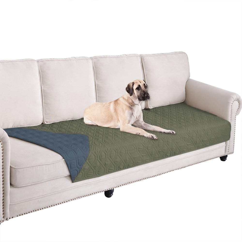 Ameritex Waterproof Dog Bed Cover Pet Blanket for Furniture Bed Couch Sofa Reversible — image 1