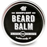 Miner's Mint Beard Balm - All Natural, Hand Crafted in USA