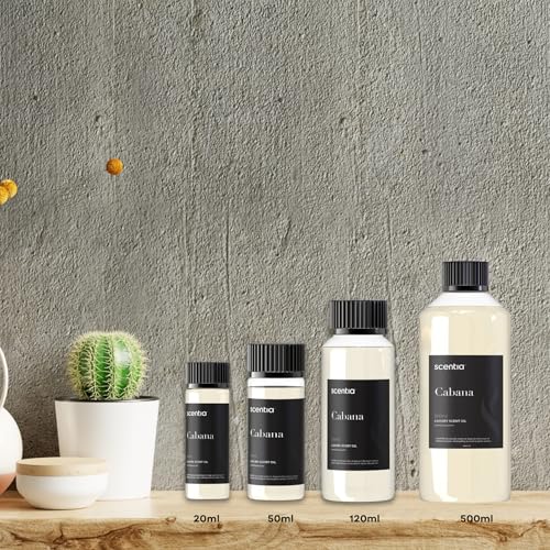 Scentia Hotel Diffuser Oil Inspired by 5-Star Hotel Scent - 500 ml 16.9 fl oz - Fragrance Oil Blend Jasmine, Bergamot Notes for Aromatherapy Diffusers and Humidifiers - Cabana, Thanksgiving Gift - Image 5