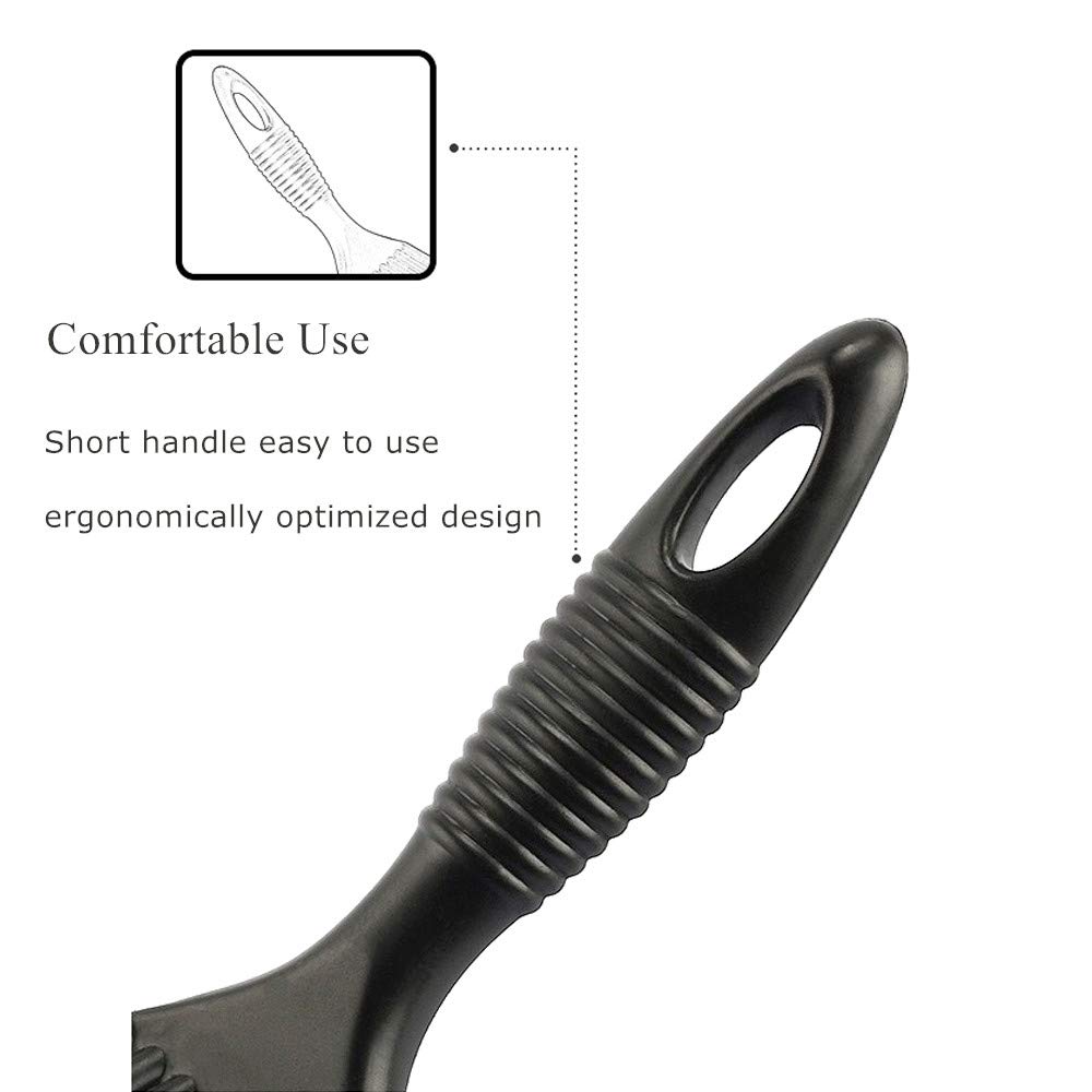 2 Spazzole In Acciaio Per Pulizia Griglia - Per Barbecue, Forno E Piastre - Setole In Acciaio Inossidabile - Foto 7