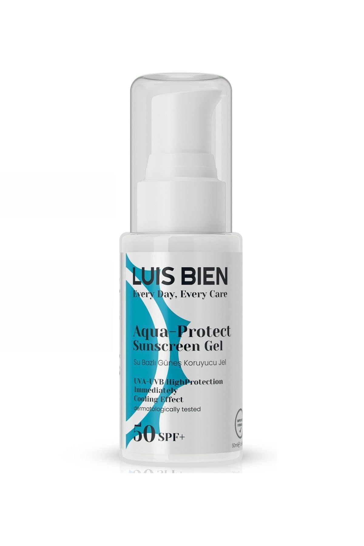 Luis Bien Spf 50 Su Bazlı Güneş Koruyucu Jel | Aqua Sun Gel | Yüksek Koruma