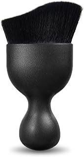 1 PC Car Interior Detailing Brush, Auto Interior Dust Brush, Car Interior Soft Hair Removal Brush, Soft Bristles Detailing Brush Dusting Tool for Air Vent, Dashboard, Engines (Black)