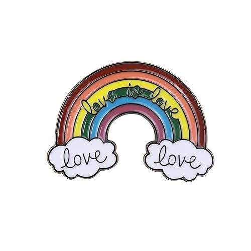 LGBTQ Pride Pins Ally Flag Proud Rainbow Pins�o�b�N�p�b�N�n�b�g�V���c�p, Medium, �����|, �W�F���X�g�[���Ȃ�