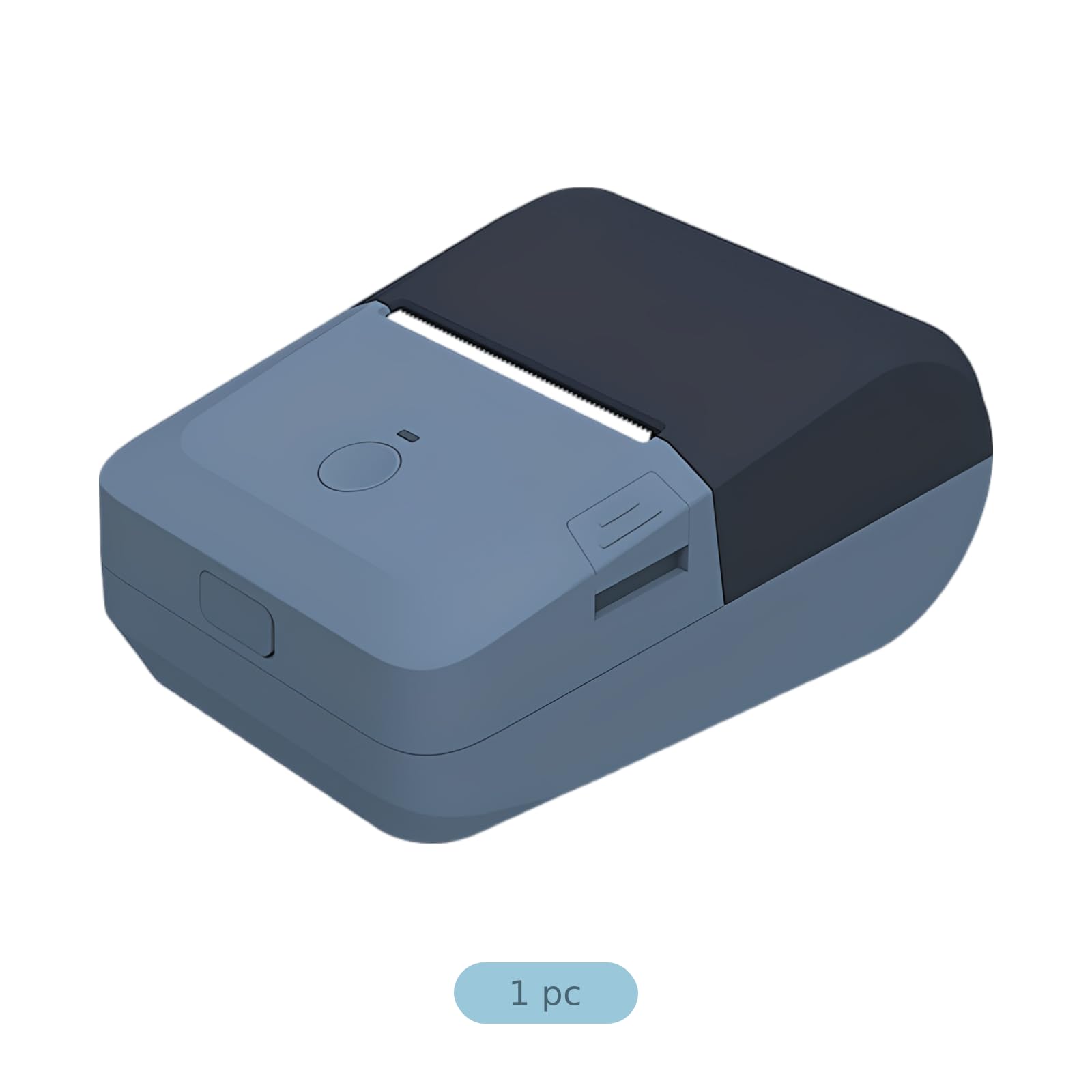 Termiczna drukarka etykiet z przyłączem bezprzewodowym i USB, 203 dpi bezatramentowa drukarka etykiet dla małych firm, biura domowego, handlu detalicznego, wysyłki, szybkiego drukowania, przenośnego