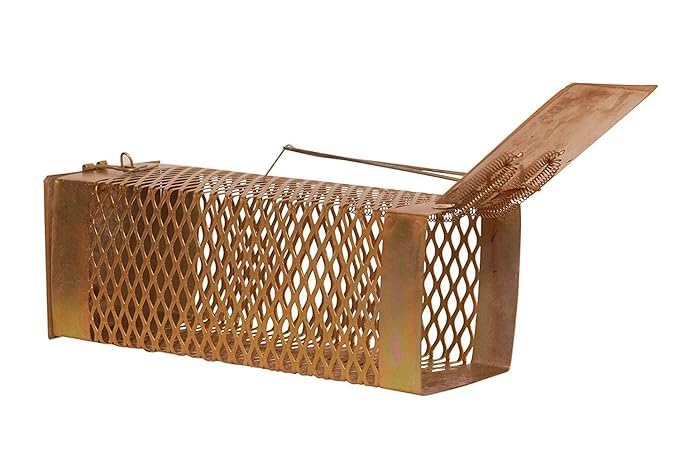 Livshine Rat/Mouse/Rodent Small Trap Cage Rustic Copper (Diamond Trap Medium, 1)-image-21