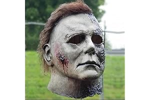 Halloween Mask Realistic Old Man Mask Creepy Human Latex Mask,Scary Wrinkle Halloween...
