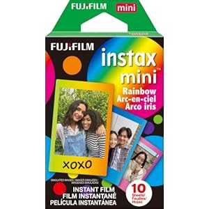 Fujifilm Instax Mini Rainbow Film – 10 Exposures