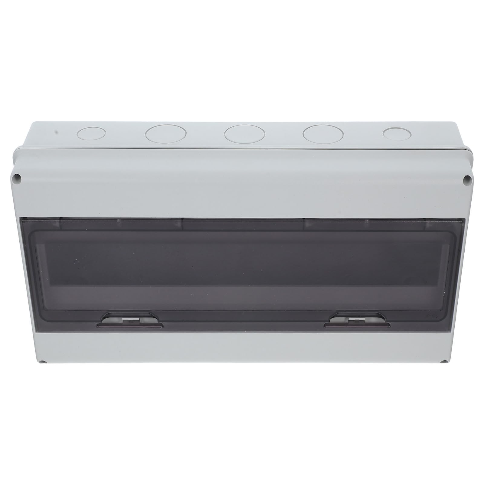 ibasenice 18 facher Außensicherungskasten mit IP35 Schutz und Standard 35 mm DIN Schiene, ABS PC Material Verteilerkastenabdeckung für industrielle und private Anwendungen