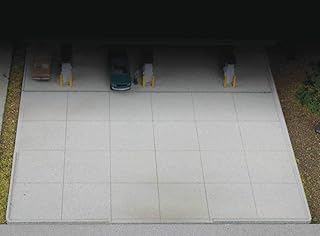 Walthers Cornerstone N Scale Building/Structure Modern Parking Lot - 8 Sections