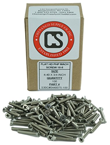 Vis tête plate 4-40 en inox 18-8, la solution pour un assemblage invisible - 3