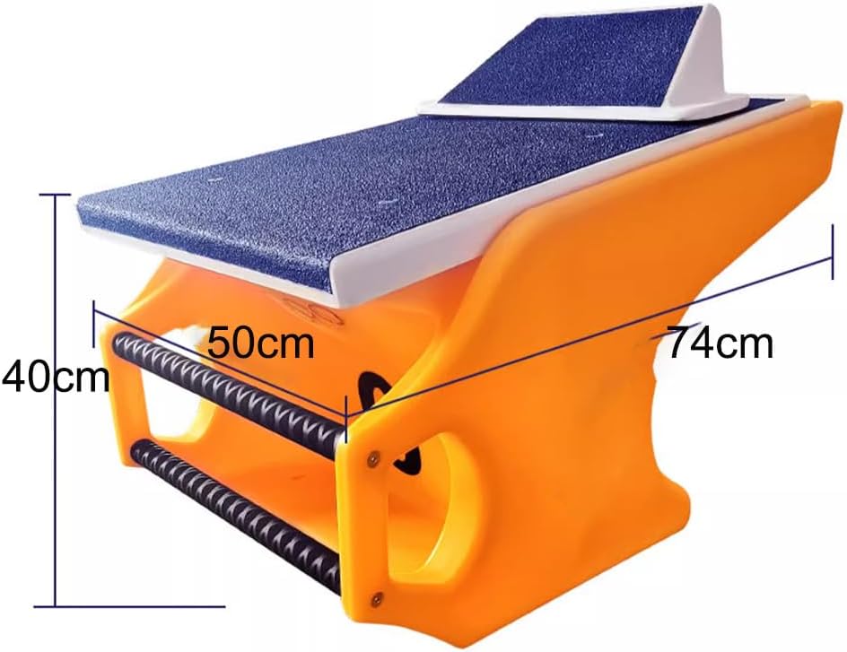 29-Inch Heavy-Duty Diving Platform, Non-Slip Surface, 9° Incline, Professional Take-Off Station for Swimming Pool Competitions, Ideal for Athletes and Coaches