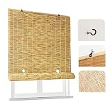 Bamboo Shades For Patio Bamboo Roman Shades For Windows Cordless Reed Roll Up Bamboo Shades Sunshade