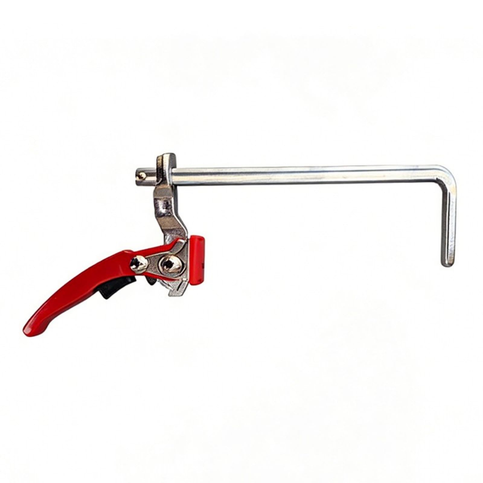 Quick Releases Ratcheting Table Clamp Tracksaw Track Guide Rails Clamp for Woodworking Guide Rails Systems Ratcheting Table
