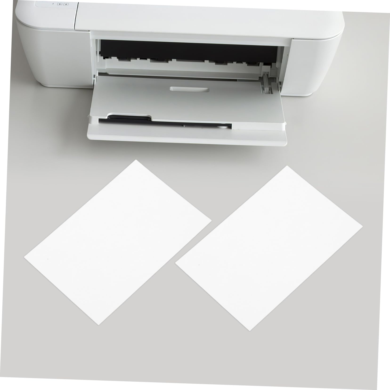 HOMSFOU Din A5 Druckerpapier Bürodruckerpapier 500 Blatt Weißes Papier Doppelseitiges Drucken Vielseitig für Büro und Zeichnungen