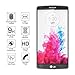 [2-PACK] LG G3 Vigor/LG G3 Mini Screen Protector, High Definition [Tempered Glass] Ultra Thin 0.26mm 9H Hardness Anti-Scratch Screen Protector Film Skin For LG G3 Vigor/ G3 Mini LS885 D725