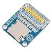Produktbild LovelysunshiDEany TF-Kartenmodul Schreib- / Lesemodul 3.3V / 5V SPI/SDIO Dual Mode Board Integrierte Schaltkreise Marke Hot - Blue
